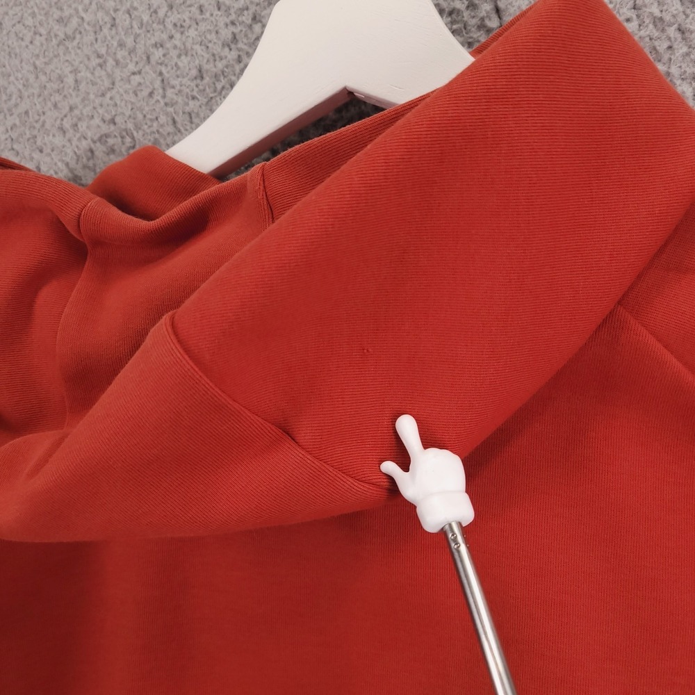 NIKE Sweatsuit Size SMALL Orange Tech Fleece Windrunner w/ Jogger Set - Picture 6 of 16